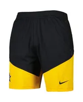 Men's Nike Black, Gold Vanderbilt Commodores Player Performance Lounge Shorts