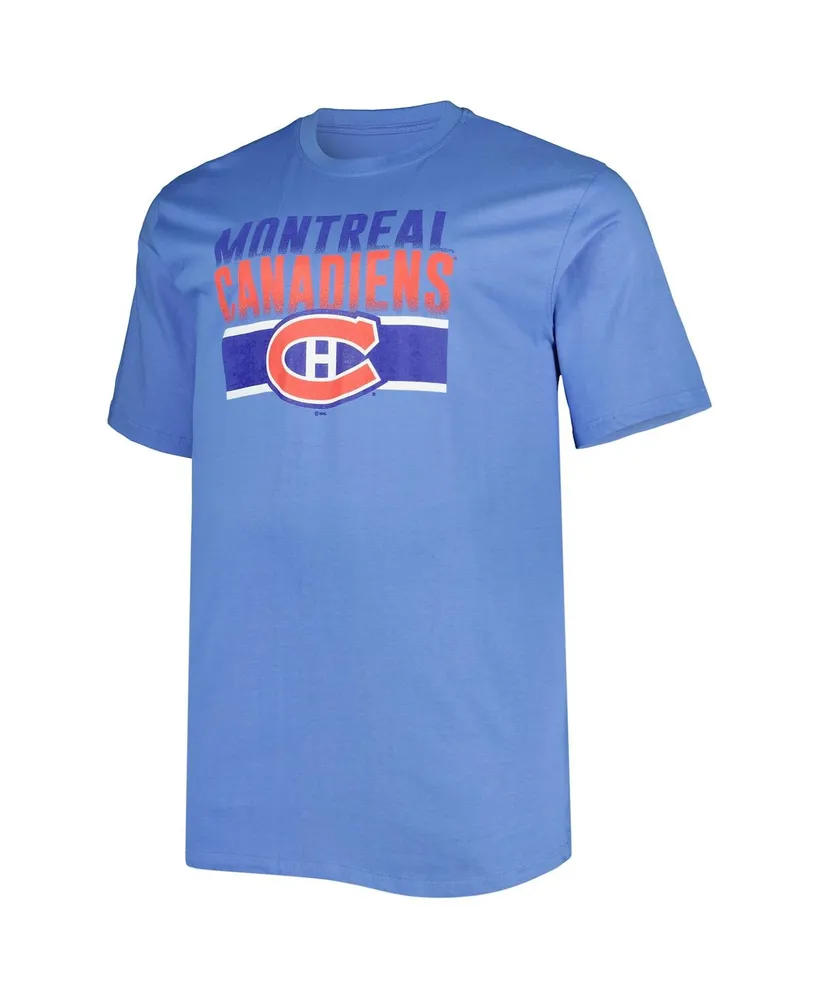 Men's Fanatics Blue Montreal Canadiens Big and Tall Special Edition 2.0 T-shirt