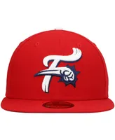 Men's New Era Red Reading Phillies Authentic Collection Team Home 59FIFTY Fitted Hat