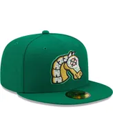 Men's New Era Green Caballeros De Charlotte Copa La Diversion 59FIFTY Fitted Hat