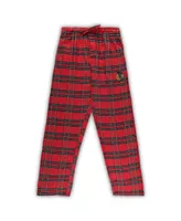 Men's Red Chicago Blackhawks Big and Tall T-shirt Pajama Pants Sleep Set