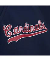 Women's Mitchell & Ness Navy St. Louis Cardinals Cooperstown Collection V-Neck Dress