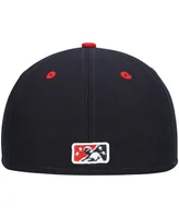 Men's New Era Navy Portland Sea Dogs Authentic Collection Team Alternate 59FIFTY Fitted Hat