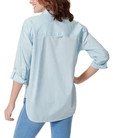 Gloria Vanderbilt Women's Amanda Button-Front Shirt