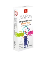 Xplora X6Play Energy Multicolor Accessory Pack - extra straps and loops to mix and match accessories! - Assorted Pre