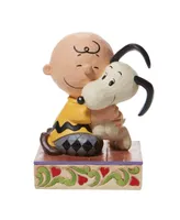 Jim Shore Charlie Brown Snoopy Hugging