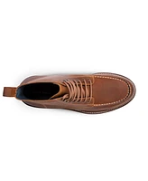 Men's Greenwood Casual Hybrid Wedge Moc-Toe Lace-Up Boots