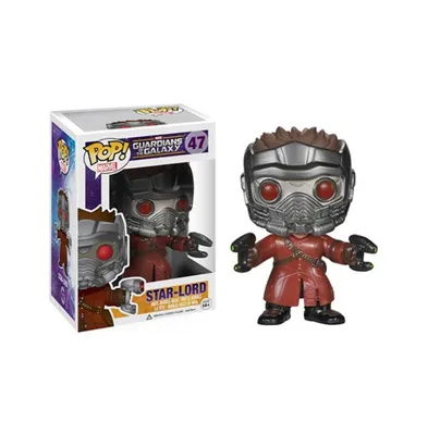 Guardians of the Galaxy Funko Pop Marvel Vinyl Bobble Head Star-Lord