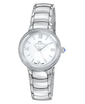 Porsamo Bleu Women's Luna Stainless Steel Bracelet Watch 1181ELUS