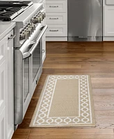 Jean Pierre Christine Trellis Border Tufted Runner Rug