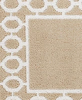 Jean Pierre Christine Trellis Border Tufted Runner Rug