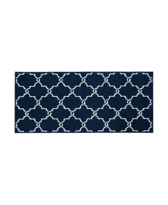 Jean Pierre Yohan - Machine Washable Trellis Tufted Runner Rug