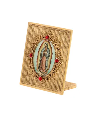 2028 Crystal Our Lady of Guadalupe Plaque
