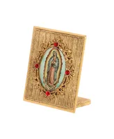 2028 Crystal Our Lady of Guadalupe Plaque