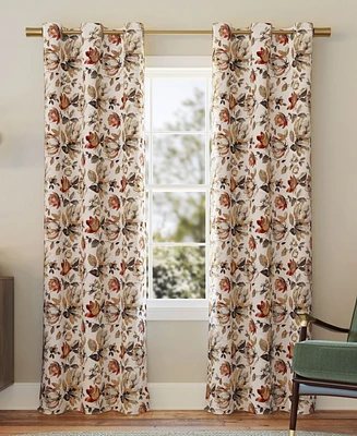 Sun Zero Irma Grommet Single Curtain Panel, 40" x 63"