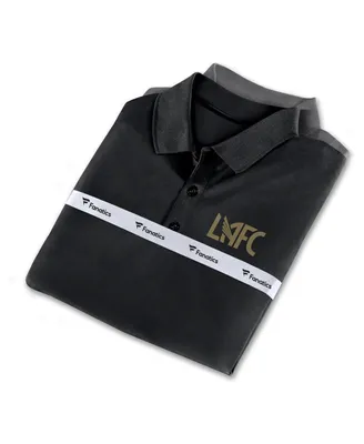 Men's Fanatics Black, Gray Lafc Iconic Polo Shirt Combo Set