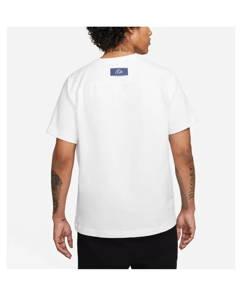 Men's Nike White Usmnt Travel Raglan T-shirt