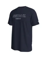 Men's Nike Navy Tottenham Hotspur Just Do It T-shirt