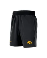 Men's Nike Black Iowa Hawkeyes Player Performance Shorts