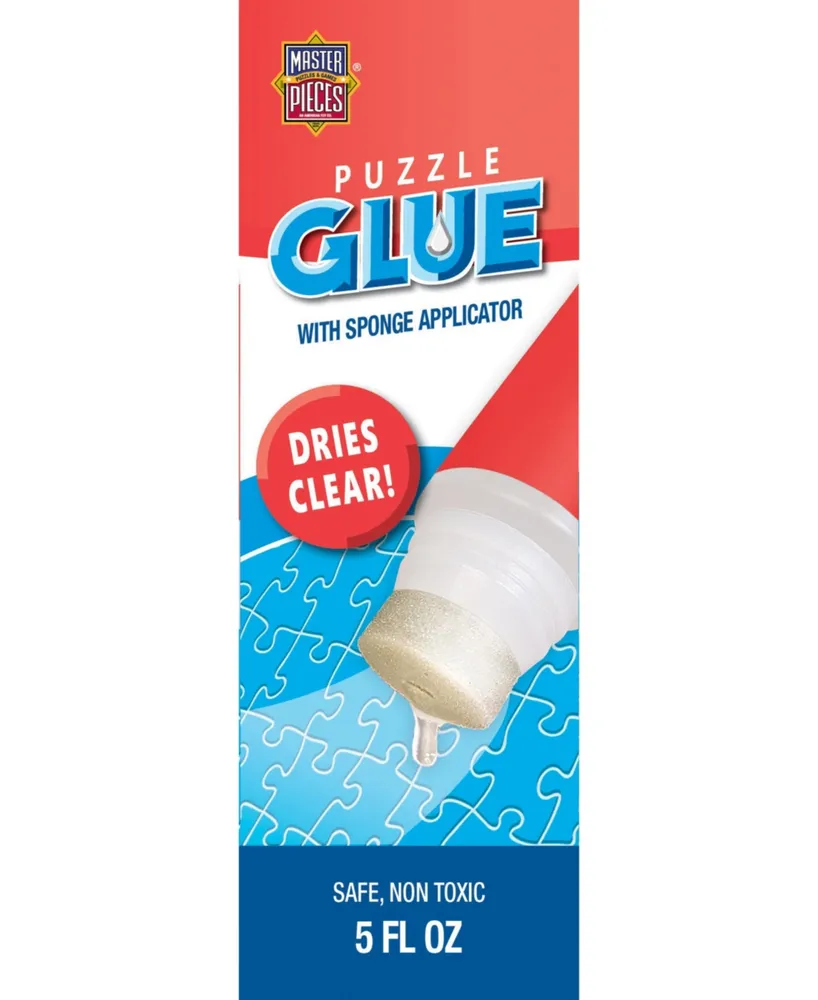 Masterpieces Jigsaw Puzzle Glue with Sponge Applicator - 5 oz