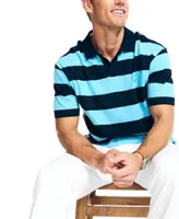 Nautica Mens Sustainably Crafted Hemp Blend Polo Collection