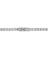 Bulova Men's Link Chain 24" Necklace in Stainless Steel