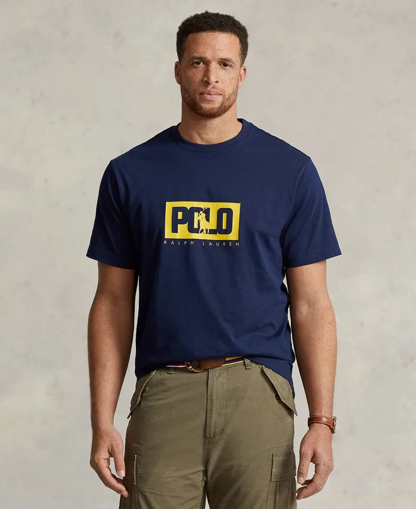 Polo Ralph Lauren Men's Big & Tall Pony Logo Jersey T-Shirt