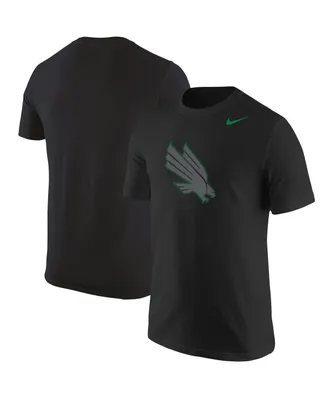 Men's Nike Black North Texas Mean Green Logo Color Pop T-shirt