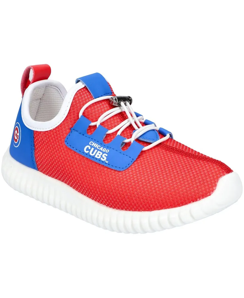 Youth Boys and Girls Chicago Cubs Low Top Light-Up Shoes