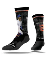 Men's and Women's Strideline Francisco Lindor New York Mets Walk Off Premium Full Sub Crew Socks