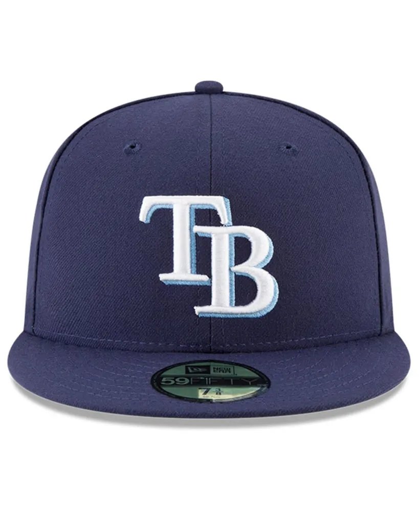 Men's New Era Navy Tampa Bay Rays 2023 Jackie Robinson Day 59FIFTY Fitted Hat