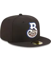 Men's New Era Biloxi Shuckers Authentic Collection 59FIFTY Fitted Hat