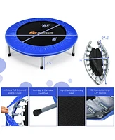 Costway 38" Mini Folding Trampoline Portable Recreational Fitness Rebounder