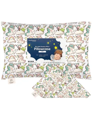 KeaBabies Toddler Pillowcase for 14X20 Pillow, Organic Toddler Pillow Case, Travel Pillow Case Cover