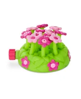 Melissa & Doug Sunny Patch Pretty Petals Flower Sprinkler Toy With Hose Attachment