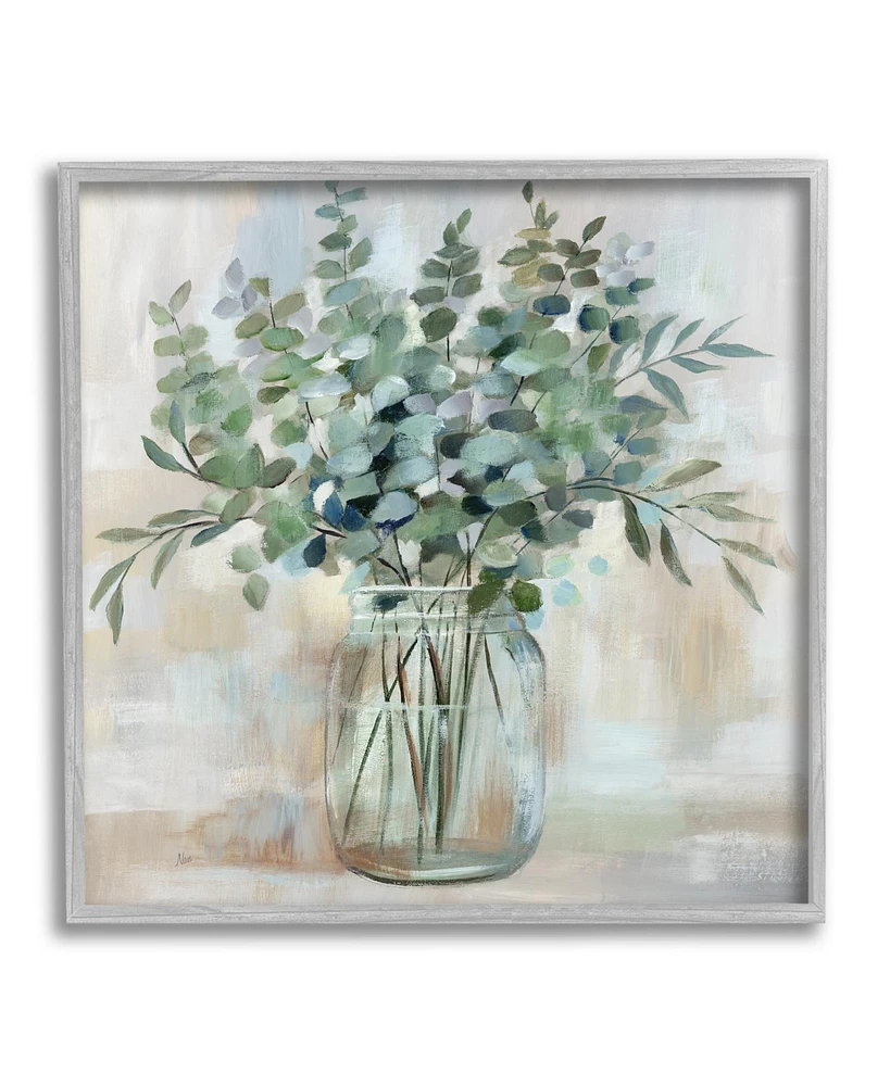 Stupell Industries Soothing Eucalyptus Botanical Arrangement Framed Giclee Art, 24" x 1.5" x 24" - Multi