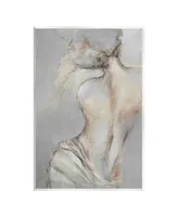 Stupell Industries Traditional Portrait Nude Woman Wall Plaque Art, 13" x 19" - Multi