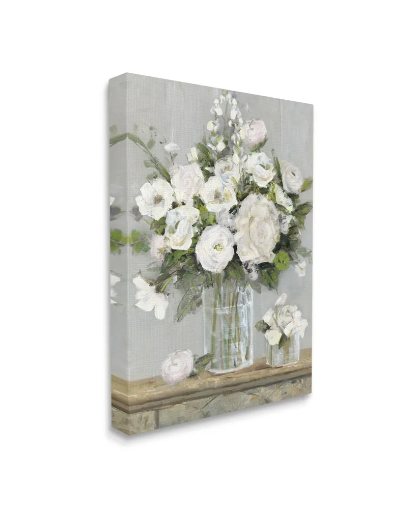 Stupell Industries Country Floral Scene Canvas Wall Art, 24" x 1.5" x 30" - Multi