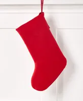 Holiday Lane Initial Stockings, Created for Macy's