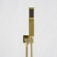 Ceiling Mounted Shower System Combo Set With Handheld And 10 Shower Head