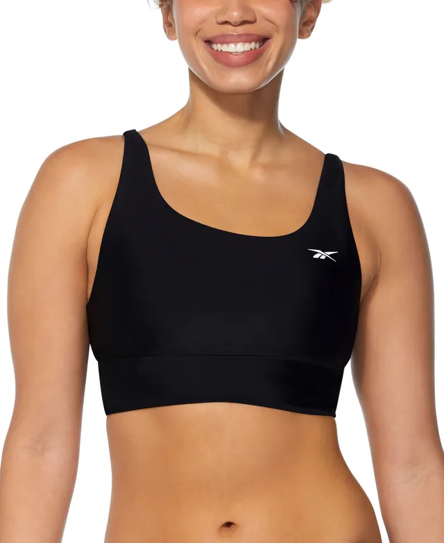 Reebok Women's High-Neck T-Back Bikini Top