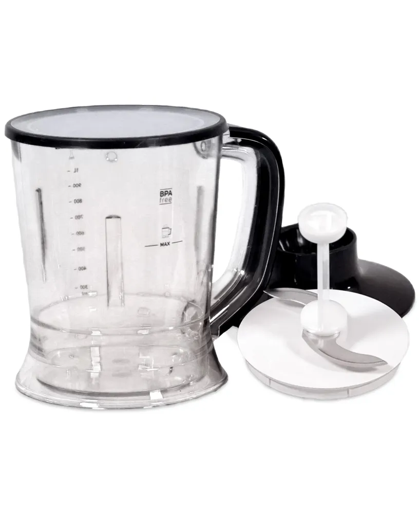 Solac Professional Stainless Steel 1000W Hand Blender - Dark Brushed Stainless