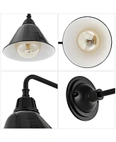 Croydon 9.63" 1-Light Farmhouse Industrial Indoor