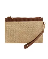 Like Dreams Katherine Straw Small Clutch Wallet