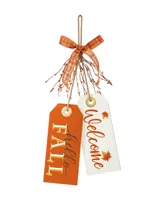 Glitzhome 24" H Fall Wooden Door Hanger