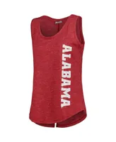 Women's Columbia Crimson Alabama Crimson Tide Cades Cape Omni-Wick Tri-Blend Tank Top