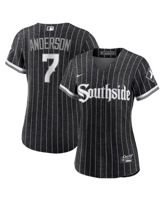 Women's Nike Tim Anderson Black Chicago White Sox City Connect Replica Player Jersey