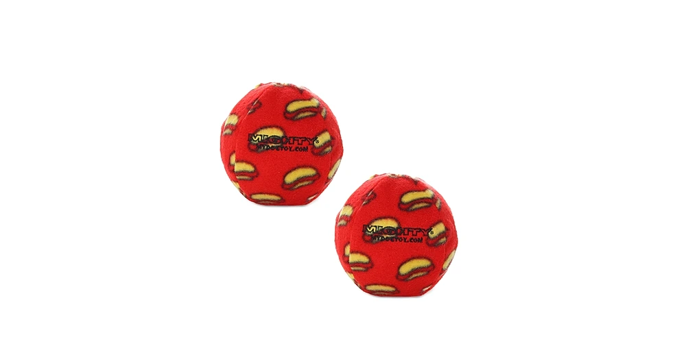 Mighty Ball Medium Red, 2-Pack Dog Toys