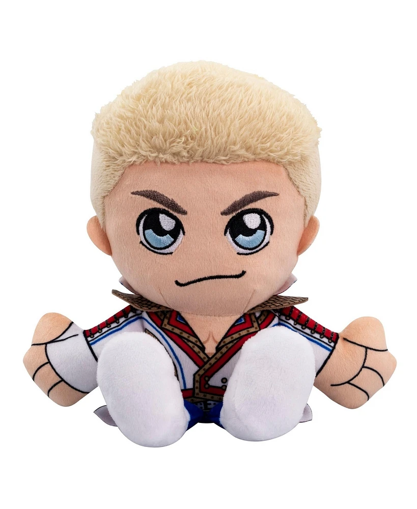 Bleacher Creatures Wwe Cody Rhodes 8" Kuricha Sitting Plush- Soft Chibi Inspired Toy