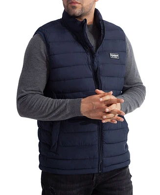 Rokka&Rolla Men's Light Puffer Packable Vest, up to 2XL